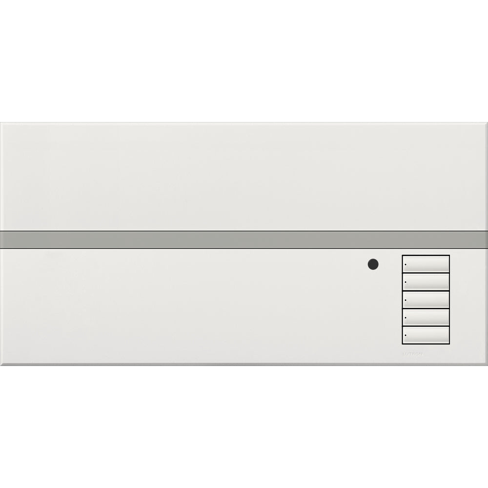 Lutron GRAFIK Eye QS Wireless with EcoSystem - 6-Zone Lighting Controller, White | QSGRJ-6E-WH
