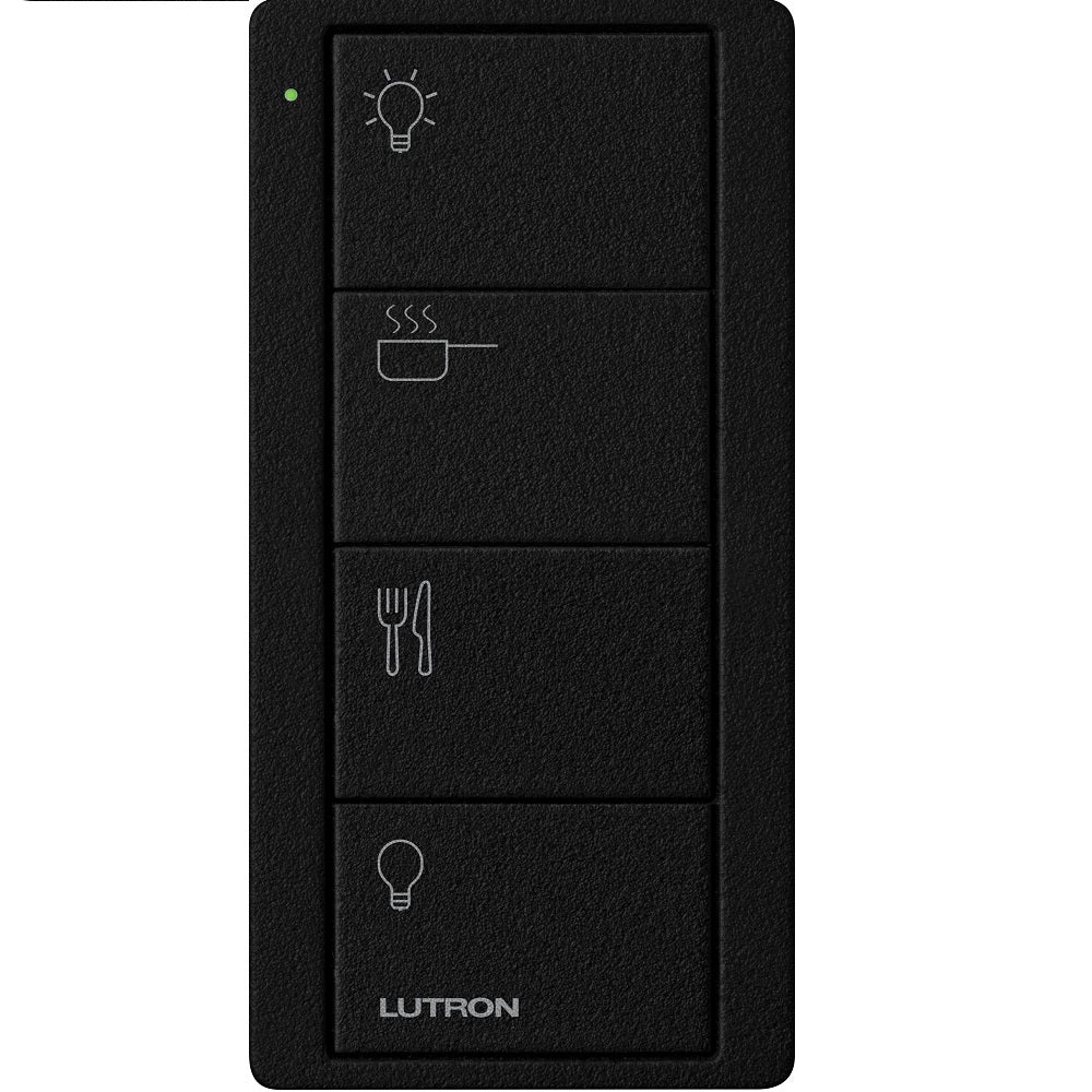 Lutron Pico Smart Remote, 4-Button Scene Keypad (Kitchen Icons) | PJ2-4B-XX-P12