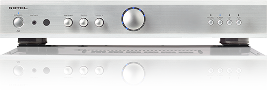 Rotel A8 Stereo Integrated Amplifier - Silver
