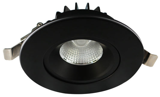 Lotus - 4" Round Venus Adjustable Recessed LED 12W 5CCT | AD-LED-4-S12W-5CCT-BK-LREY