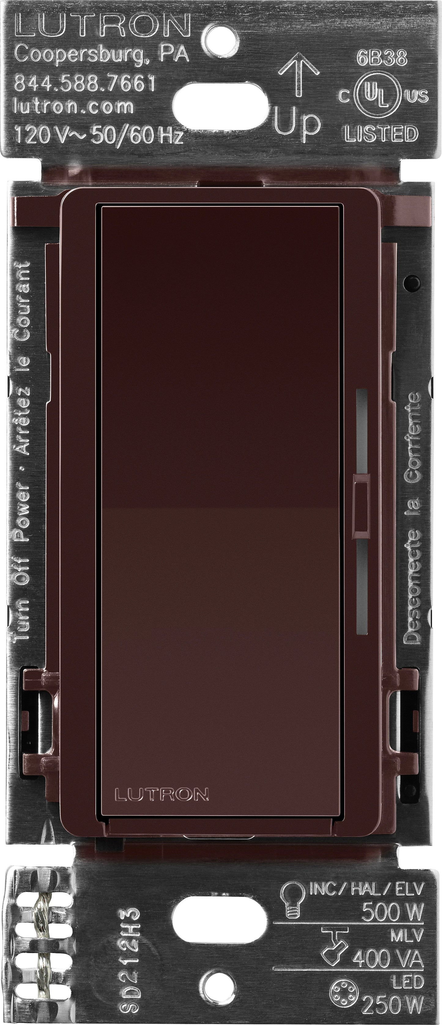 Lutron Diva Smart Dimmer ELV+ - Phase Selectable | DVRF-5NE