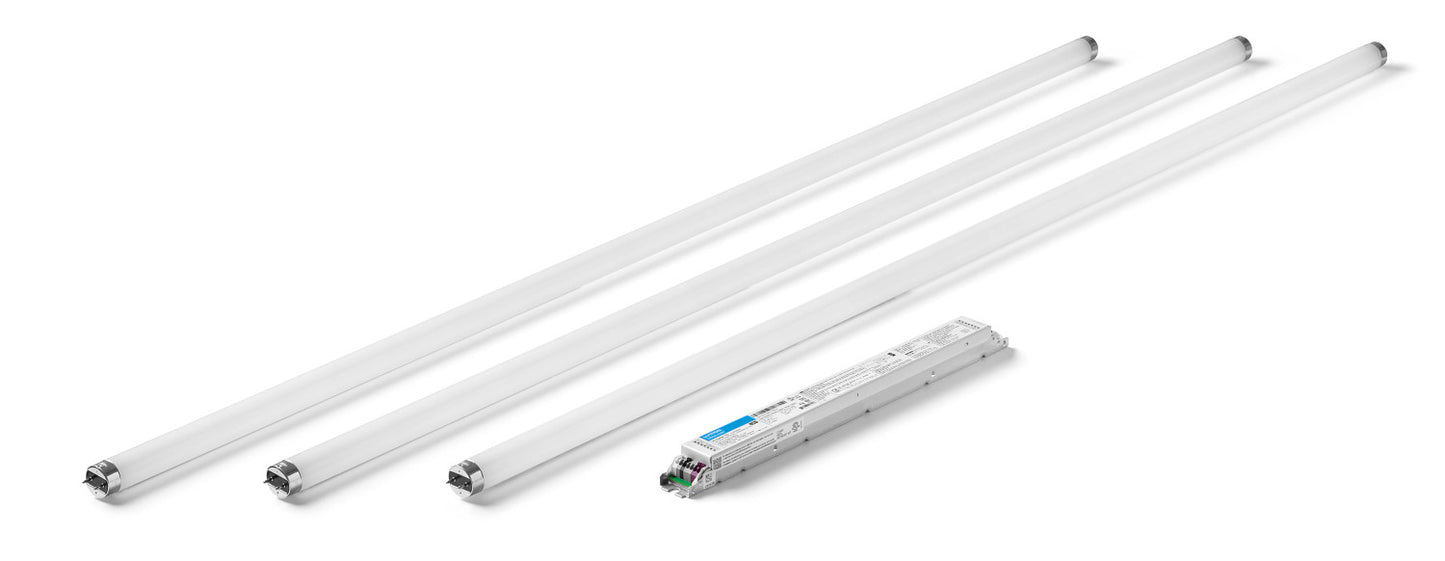 Ballast Retrofit Kit by C-Flex: T8H, 4FT, 1-Lamp (Case of 1 Kits), 5000K, EcoSystem Driver, 1% Dimming, ELD4T8H-1M50-1