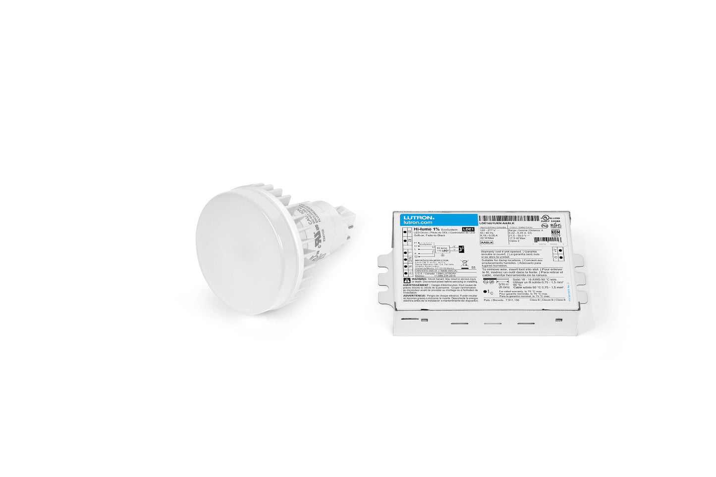 Ballast Retrofit Kit by C-Flex: Round CFL, 1-Lamp (Case of 24 Kits), 3500K, EcoSystem Driver, 1% Dimming, ELDRCF-1K35-24