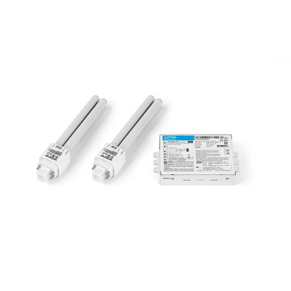 Ballast Retrofit Kit by C-Flex: Vertical CFL, 2-Lamp (Case of 12 Kits), 3500K, EcoSystem Driver, 1% Dimming, ELDVCF-2K35-12