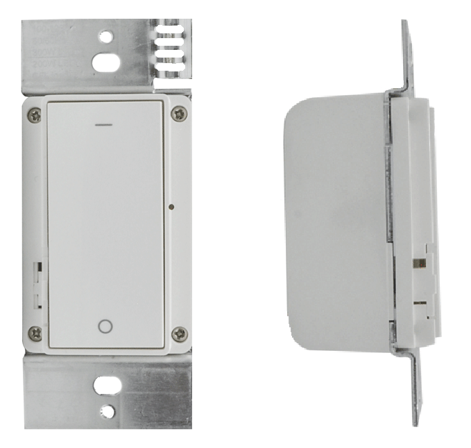 Product Display Visual of the SKU: ERC111 for Marketing of theLotus Smart Dimmer 120-240V 200W LED WiFi no hub needed single pole | ERC111