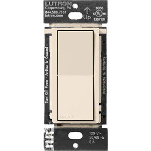 Lutron Caseta Claro Smart Accessory Switch | DVRF-AS-XX
