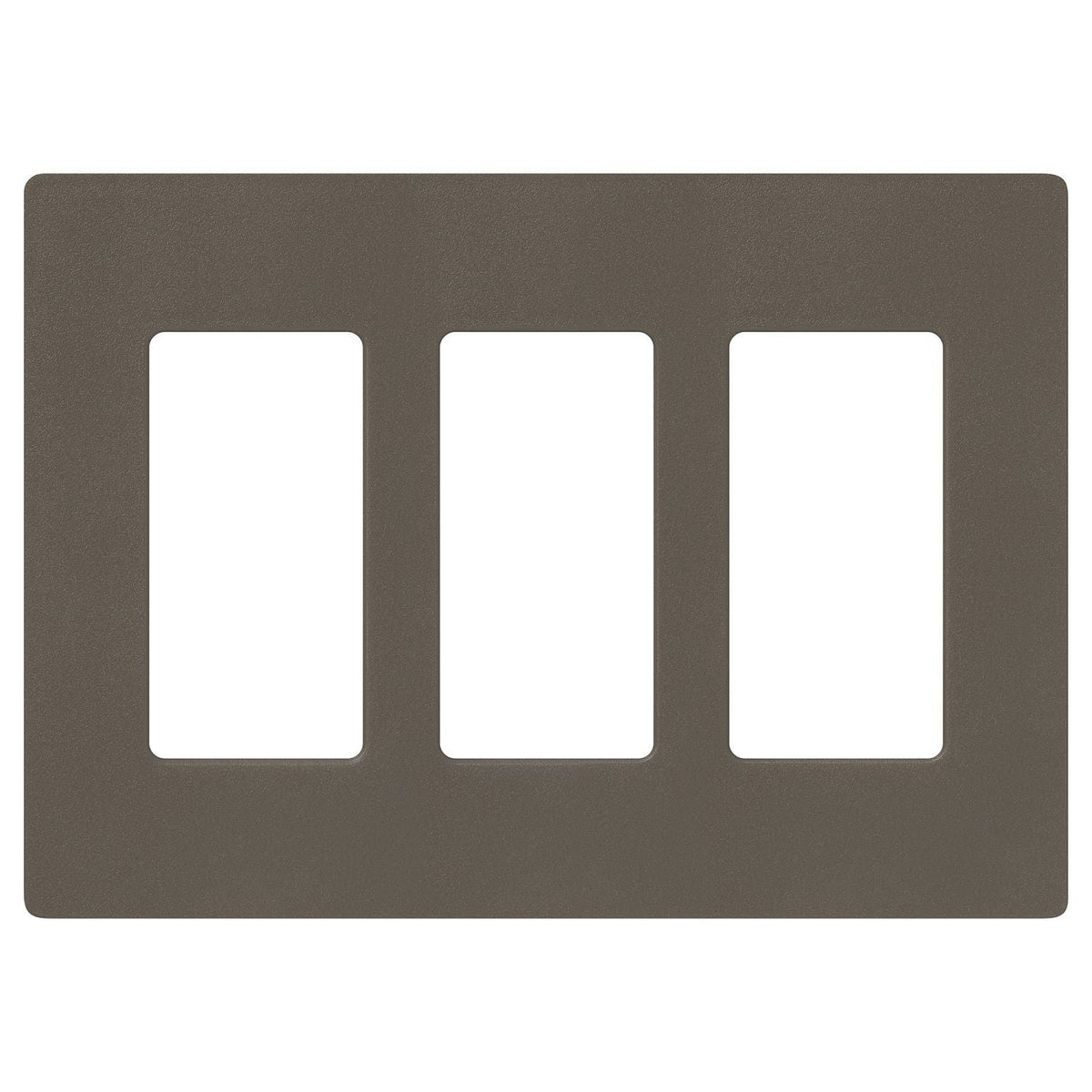 Lutron Claro 3-Gang Screwless Wall Plate | SC-3