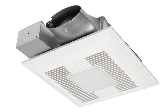 WhisperValue DC™ LED with Pick-A-Flow™ Speed Selector (80-100 CFM) & Multi-Speed for ASHRAE 62.2 | FV0810VSSL1