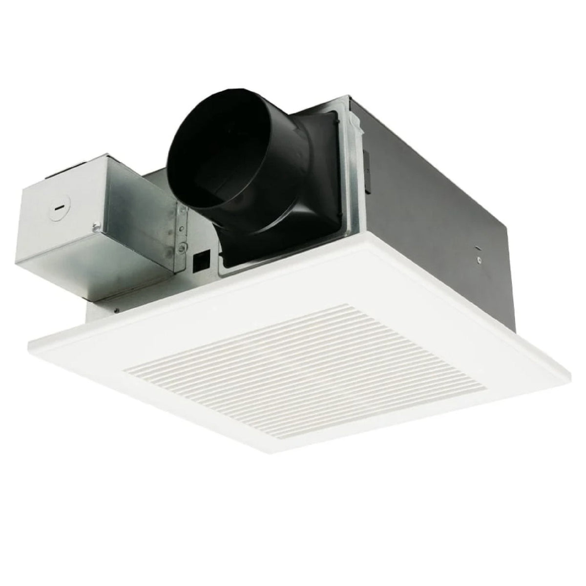 Product Marketing Image of Simply Secured SKU: FV0511VFC1 by Vendor Panasonic Product WhisperFit™ DC with Pick-A-Flow Speed selector (50-80-110 CFM) Fan / Condensation Model | FV0511VFC1