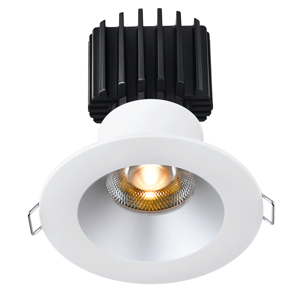 Lotus Tangra 3" Fixed Round Recessed Wide Trim Aluminum | L3F-RRW-AZ