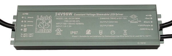 Lotus 24V LED Lighting Driver | LBL-DC24V96W