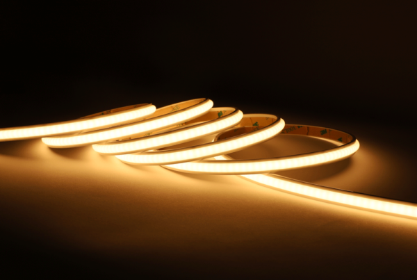 Product Display Visual of the SKU: LBL-MC-240-24V-8MM-16FT-IP65 for Marketing of theLotus Micro Chip LED Strip 24V 3W/ft 16FT - IP65 | LBL-MC-240-24V-8MM-16FT-IP65