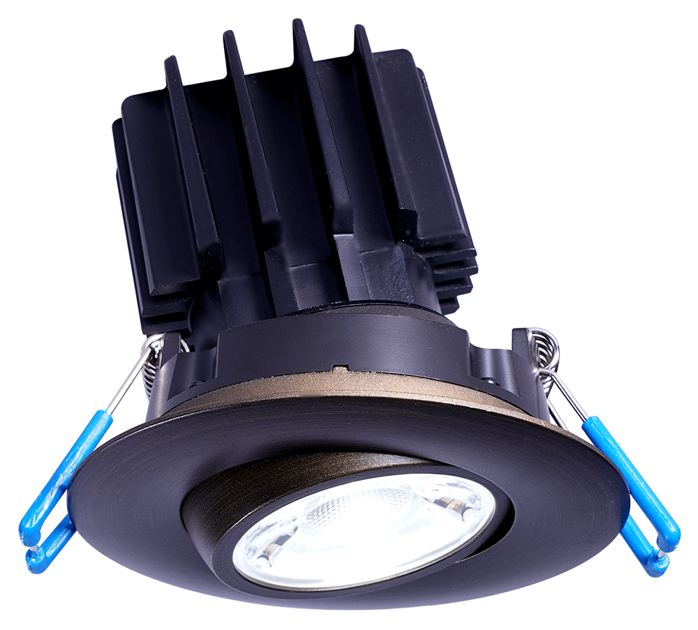 Lotus 3" Eyeball Round Recessed Gimbal LED High Output 11W | LL3G-HO