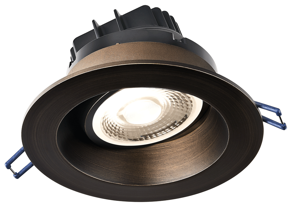 Lotus 4" Round Regressed Gimbal LED 11.4W | LRG4