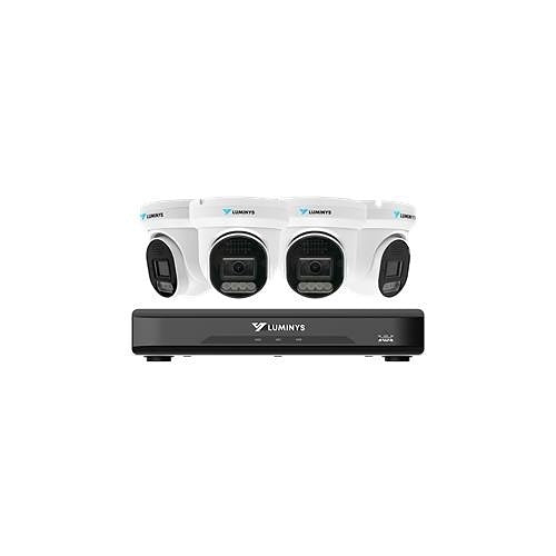 Luminys K54-4L1A2 4 Channel 5MP LumiLuxLite IP Bundle for Canadian security dealers at SimplyControlled.ca