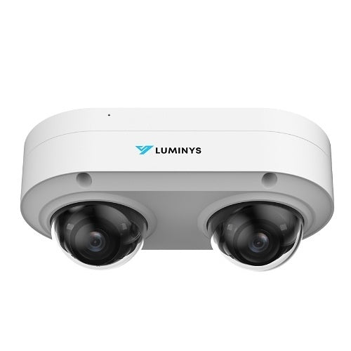 Luminys N9P-4RA2 N9 2 x 4MP Unstitched Dome 2.8 mm Lenses IR LEDs for Canadian security dealers at SimplyControlled.ca