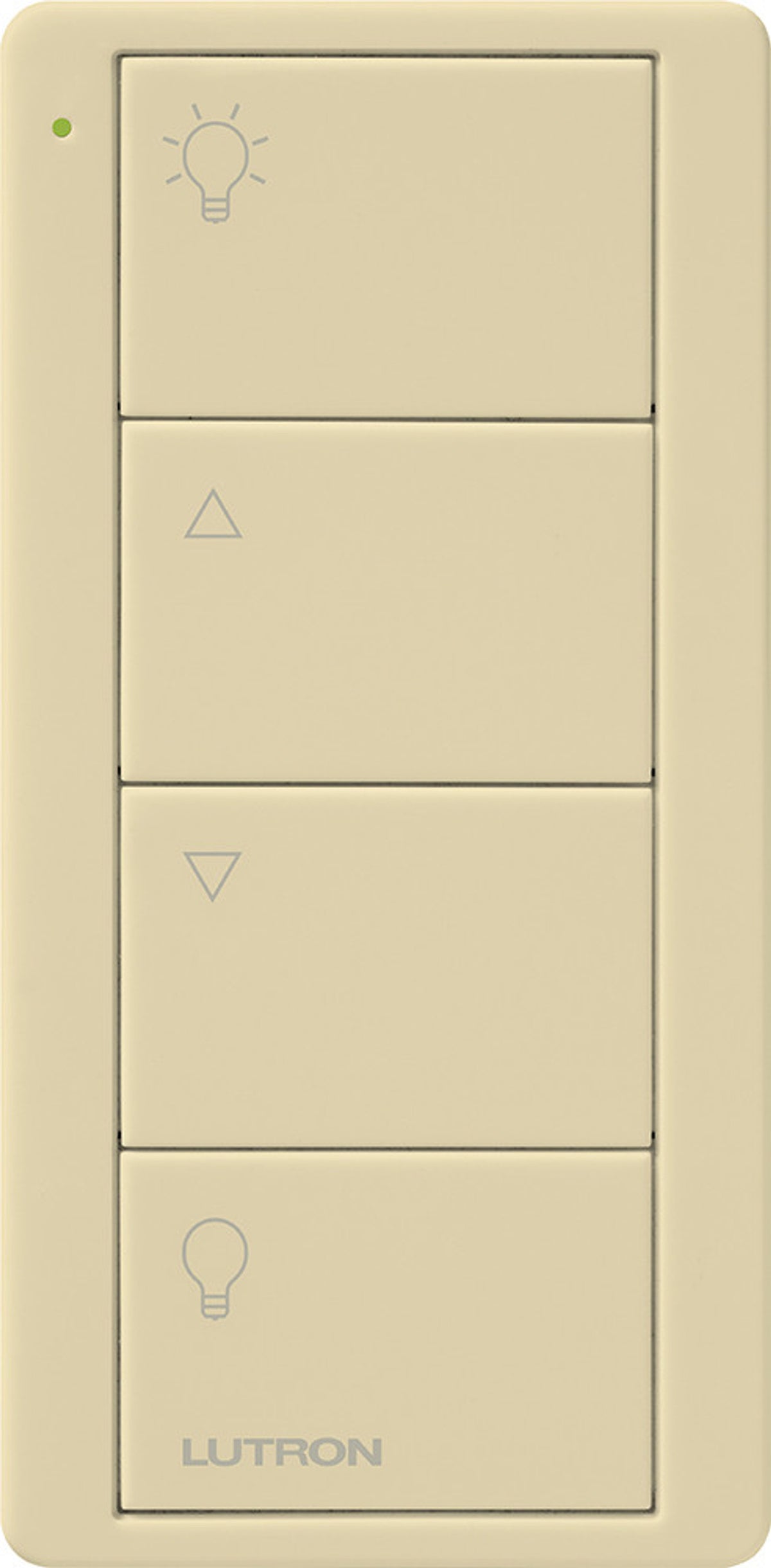 Lutron Pico 4 Button Wireless Control (Zone Control, Light Icon) | PJ2-4B-GXX-L01