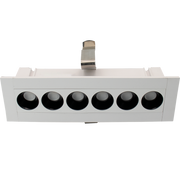 Mini Linear Recessed Spot Light | RENO-LRSL-5CCT-8W-WH
