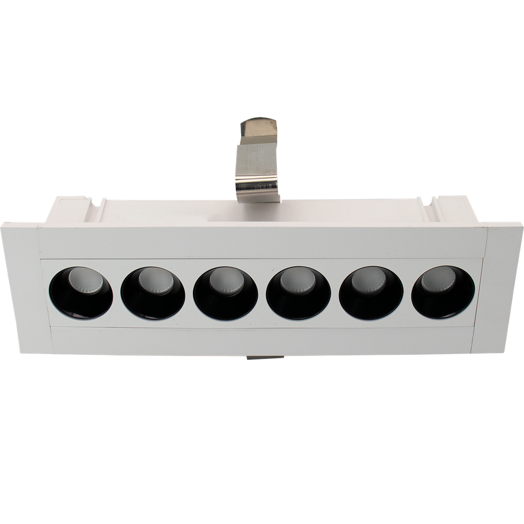 Mini Linear Recessed Spot Light | RENO-LRSL-5CCT-8W-WH