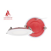 6" Round Fire-Rated Slim Recessed Downlight | RENO-6-S15W-MCCT-WH-FR