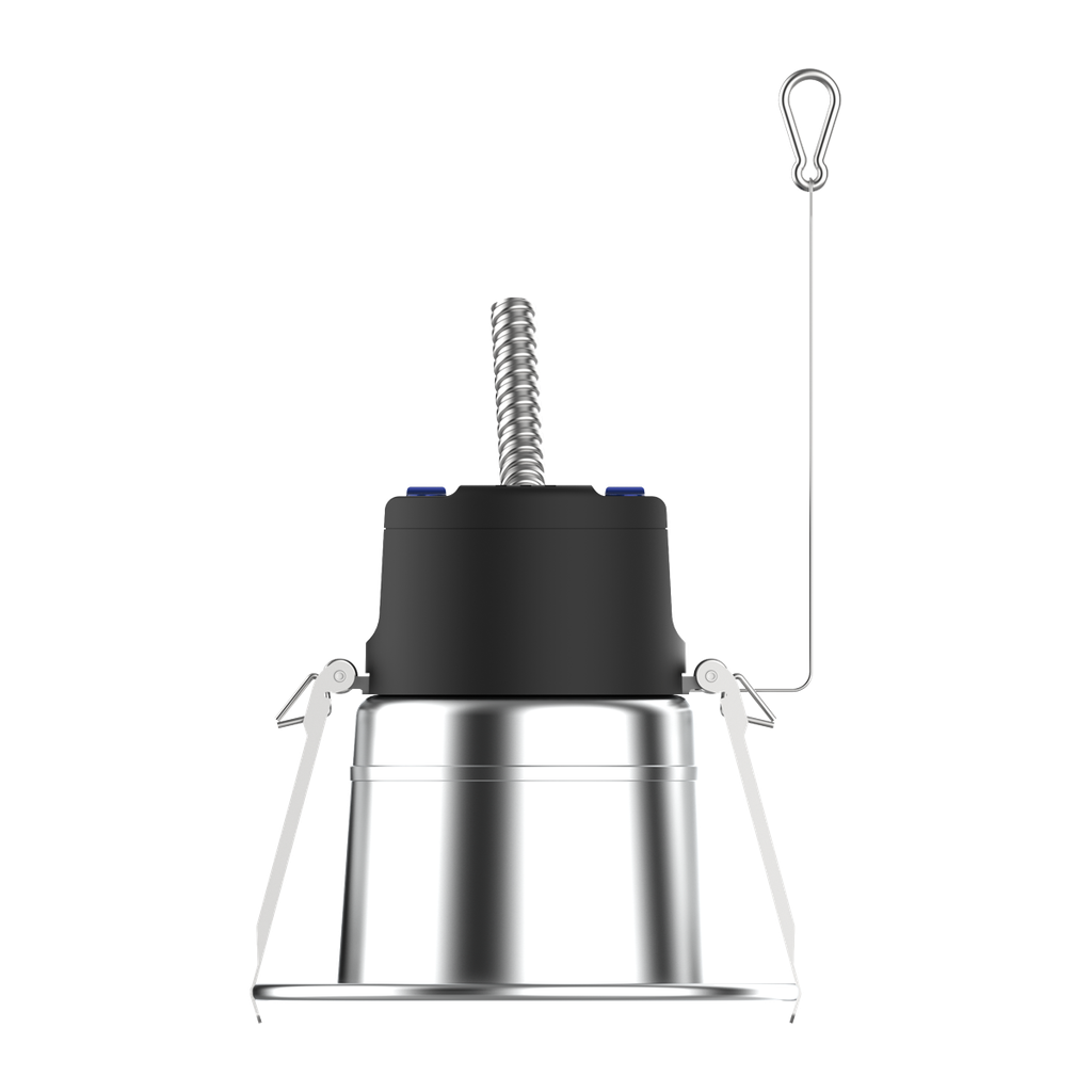 4" Aluminum Commercial Downlight | RENO-DL4-MW-DV-MCCT-AL
