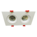 3.5" SQUARE GIMBAL | RENO-LED-AURA-35-S24W-5CCT-XX-SQ