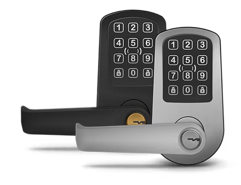 PDK Red Wireless Grade 2 Cylindrical Lock