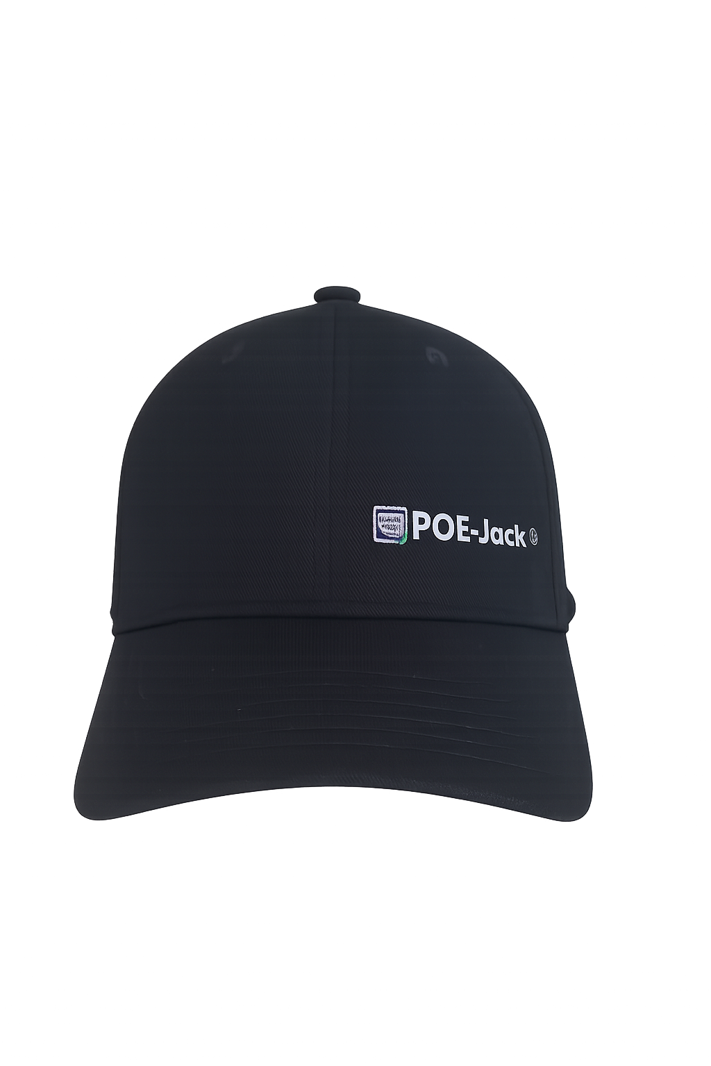 Product Marketing Image of Simply Secured SKU: POEJK-HAT by Vendor Grid Networking Product POE-Jack® Branded Hat | Adjustable Cap for Installers & Fans | POEJK-HAT