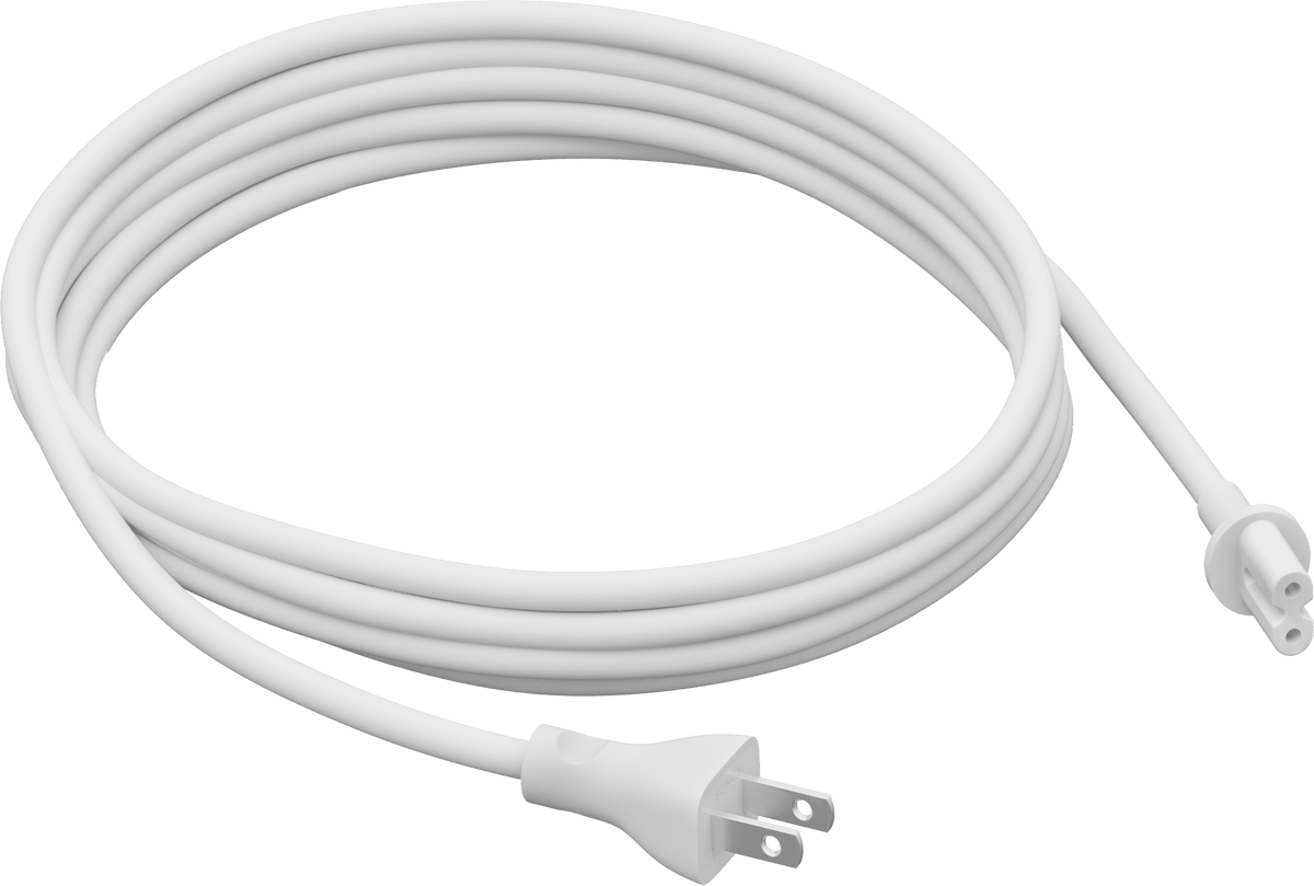 Power Cable I 11.5 ft (3.5 m) White | PCBMLUS1