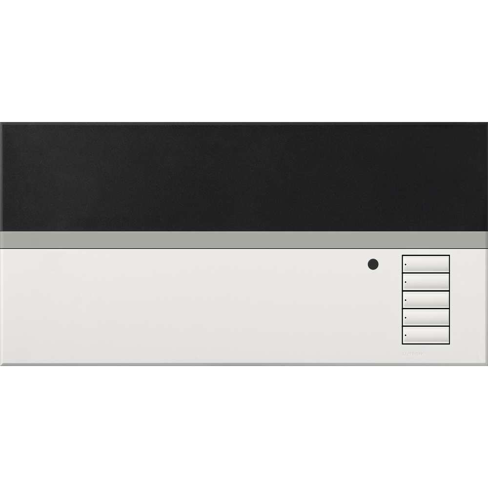 Lutron Grafik Eye QS Wireless Main Unit, 4-Zone, No Shade Column, Translucent Top Cover, 120-127V or 200-240V | QSGRJ-4P-TWH
