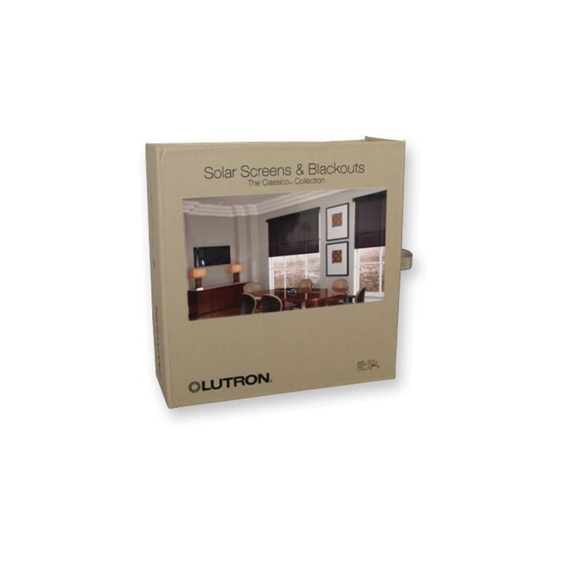 Product Display Visual of the SKU: CLASSICO-BNDR for Marketing of theLutron Classico Fabric Binder | CLASSICO-BNDR