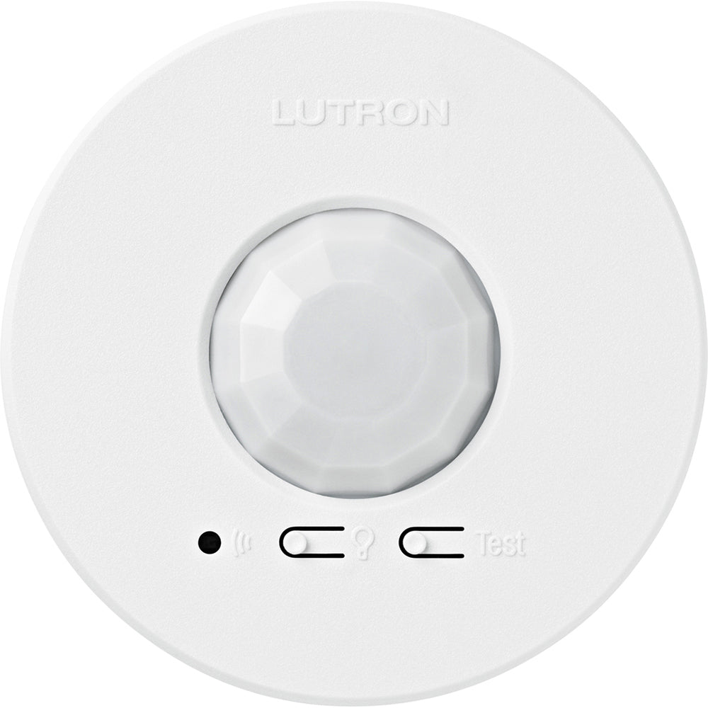 Lutron Radio Powr Savr Wireless Vacancy Ceiling-Mount Sensor | LRF2-VCR2B-P-WH