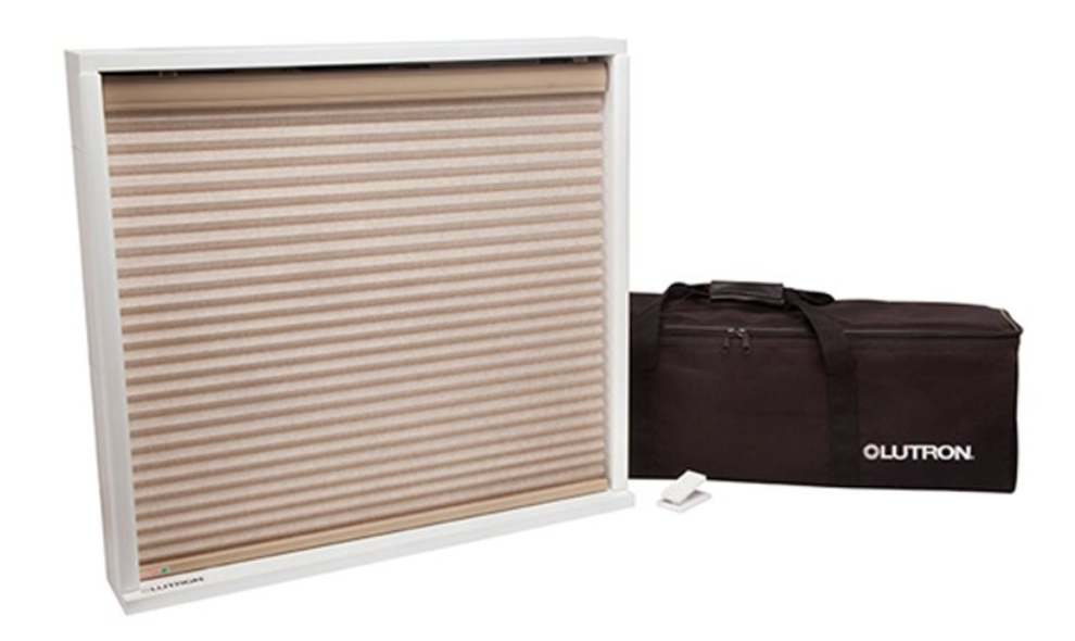 Product Display Visual of the SKU: HC-DEMO-22 for Marketing of theLutron Architectural Honeycomb Demo Portable Pop-up | HC-DEMO-22