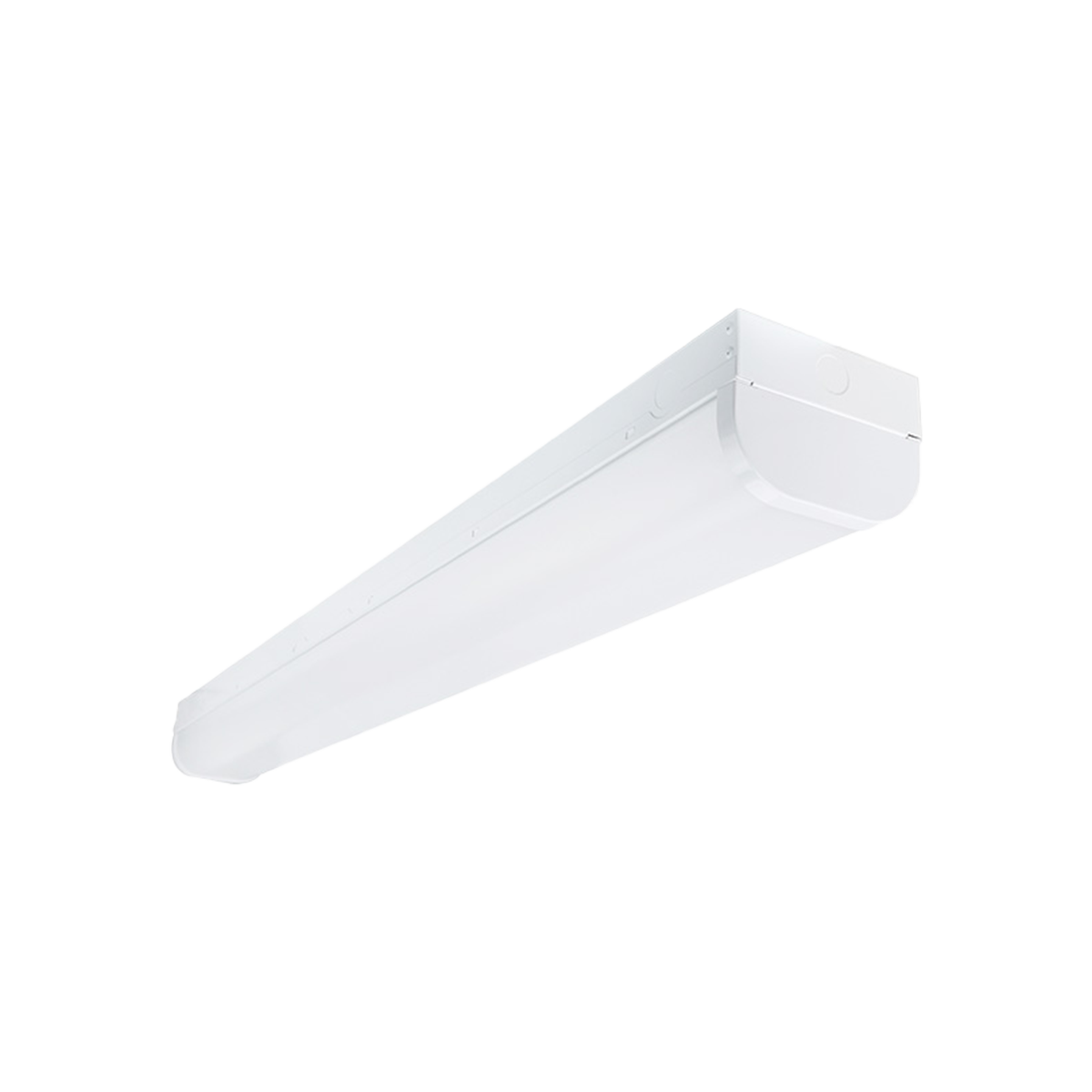 Helios - 4FT ECO Wrap Around Fixture - Selectable Wattage 30/40/50W - Selectable CCT 3500/4000/5000K - 120-347V - White Finish — Title: Default Title