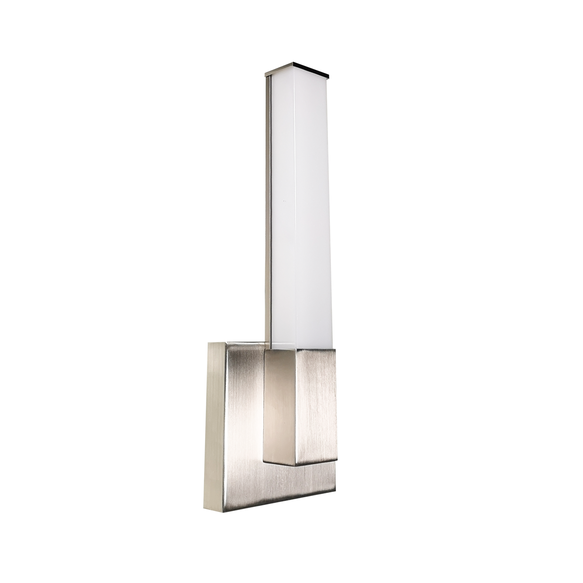 Oscar - Slim Wall Sconce - 16W - Selectable CCT 27/30/35/40/50K - 120V — Finish: Brushed Nickel