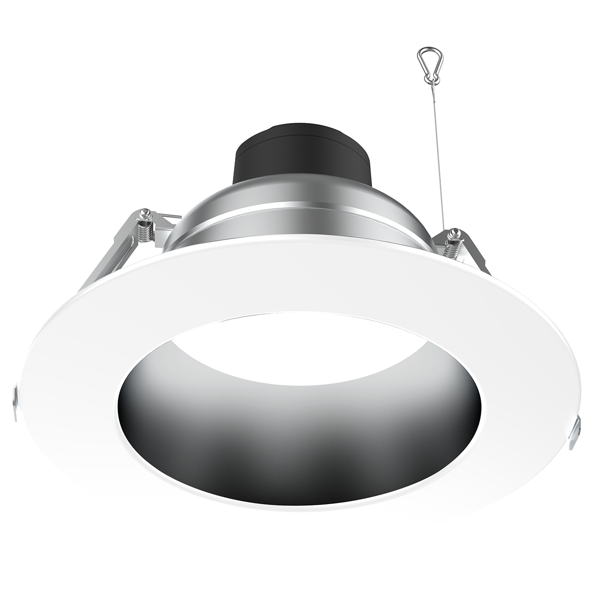Product Display Visual of the SKU: RENO-DL10-MW-DV-MCCT-AL for Marketing of theReno 10" Aluminum Commercial Downlight
Selectable Wattage 20/30/40W | Selectable CCT 27/30/35/40/50K | 120-347V | 3IN1 Dimming 0-10V/Triac/ELV |White Trim | RENO-DL10-MW-DV-MCCT-AL