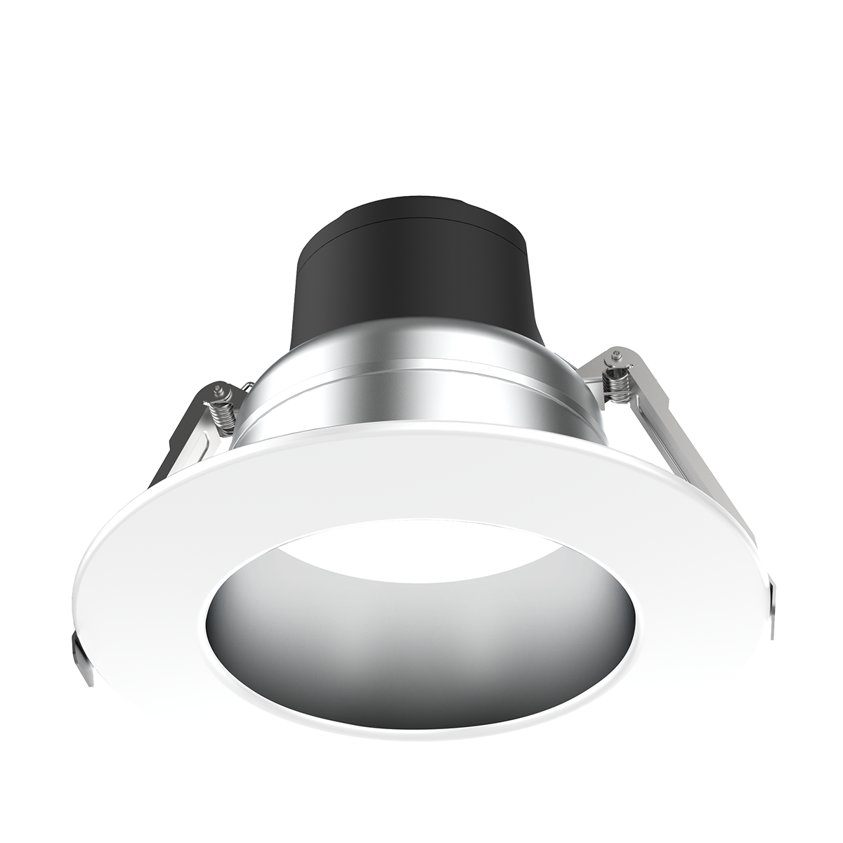 Product Display Visual of the SKU: RENO-DL6-MW-DV-MCCT-AL for Marketing of theReno 6" Aluminum Commercial Downlight
Selectable Wattage 10/16/27W | Selectable CCT 27/30/35/40/50K | 120-347V | 3IN1 Dimming 0-10V/Triac/ELV | White Trim | RENO-DL6-MW-DV-MCCT-AL