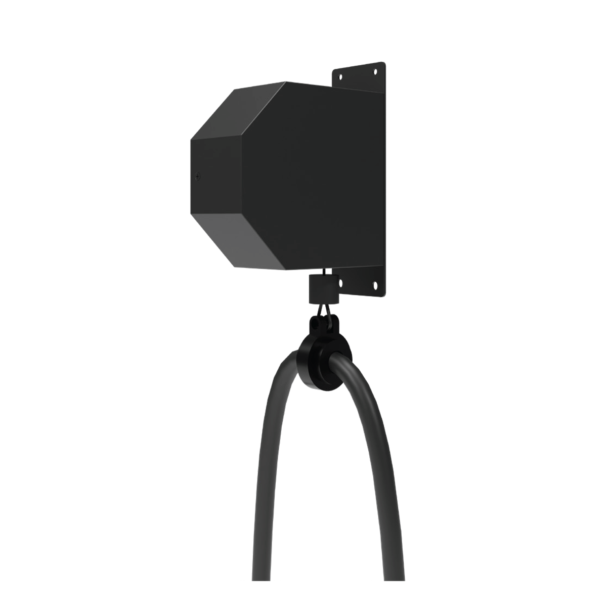 Product Display Visual of the SKU: RENO-EVC2-CR(D) for Marketing of theReno EVC Cable Management Retractor Kit (Pedestal Mount) | RENO-EVC2-CR(D)