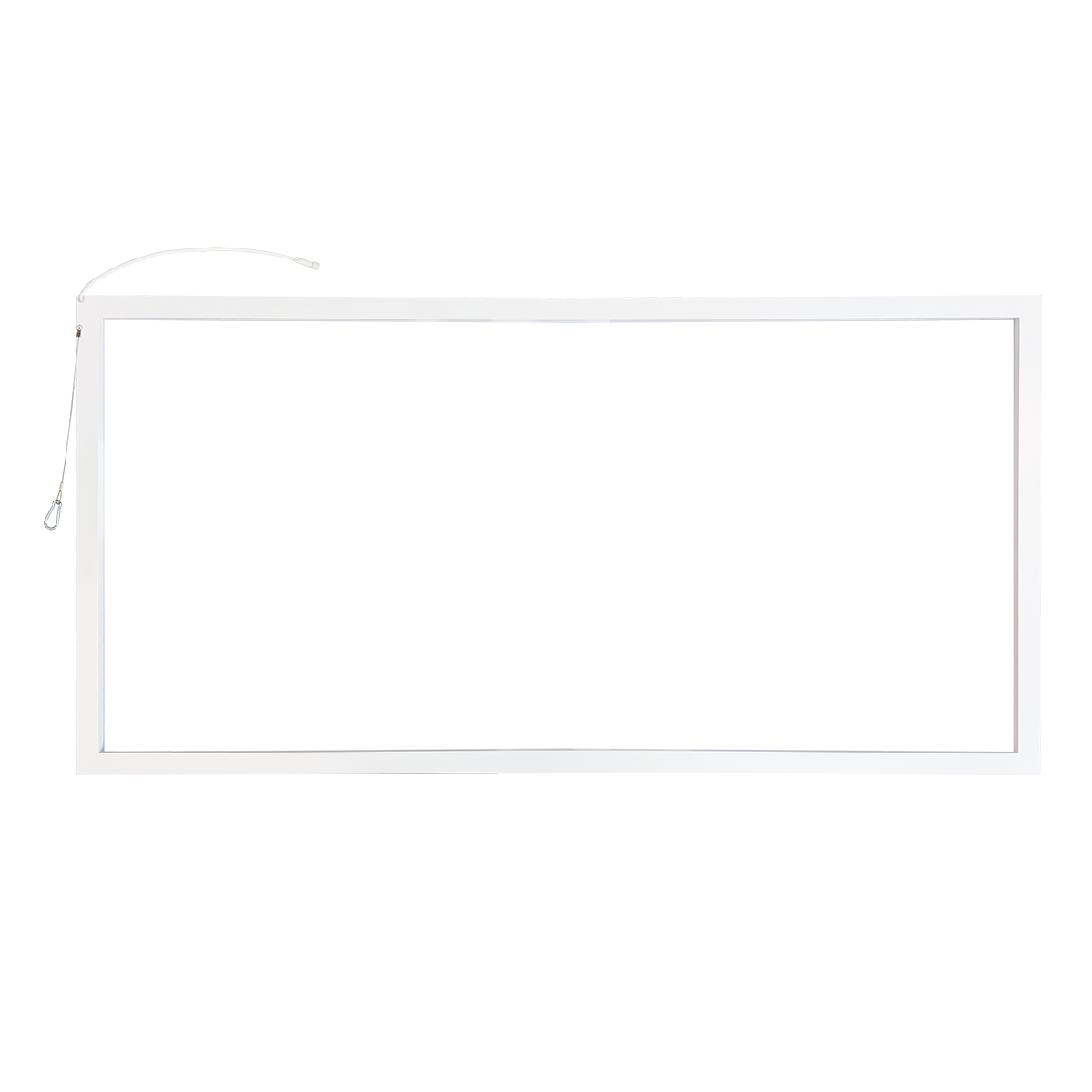 Product Display Visual of the SKU: RENO-24GFL-DV-MCCT-MW for Marketing of theReno 2X4 Pre-Assembled Grid Frame Light
Selectable Wattage: 30/35/40/45/50W | Selectable CCT: 30/35/40/50/6500K | 130lm/W | Voltage: 120-347V | RENO-24GFL-DV-MCCT-MW