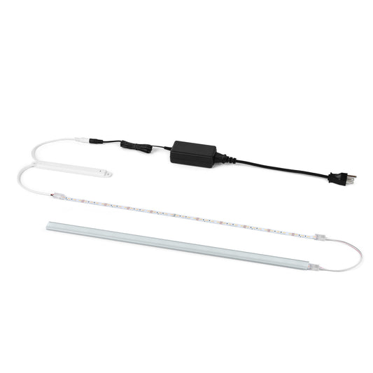 Lutron Lumaris tunable white tape light adhesive backing detail, SKU LU-T30-TW-IN