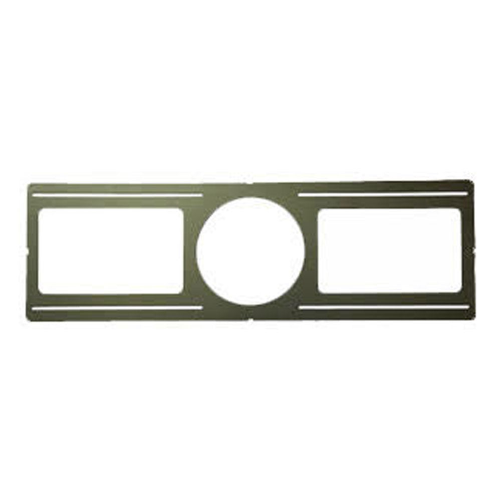 Product Display Visual of the SKU: RIP612 for Marketing of theLotus 6 1/2" Flat Rough-In Plates (5 Pack) | RIP612