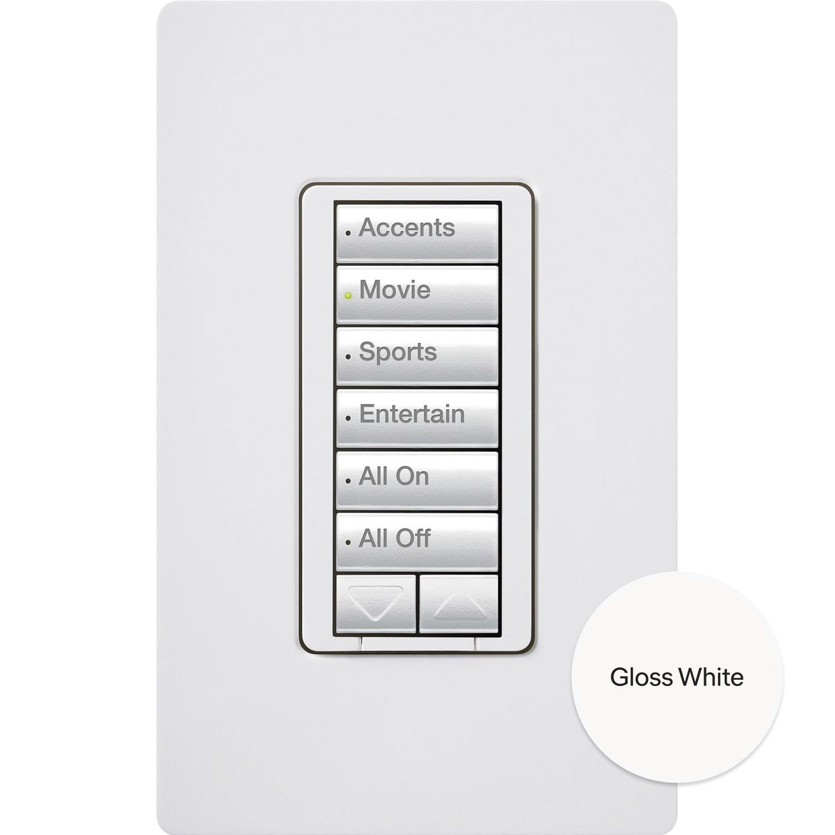 Lutron RadioRA 2 CL Hybrid Keypads | RRD-HN6BRL-XX