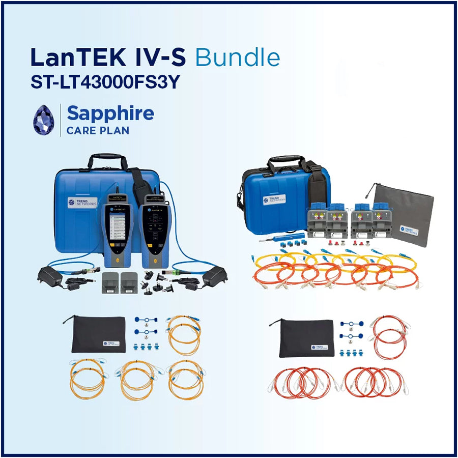 ST-LT43000FS3Y SimplyTEST LanTEK IV-S 3000MHz + FiberTEK IV + 3YR Sapphire | Canada | SimplyControlled.ca