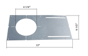 4″ Budget Flat Rough-In Plates (20 Pack)