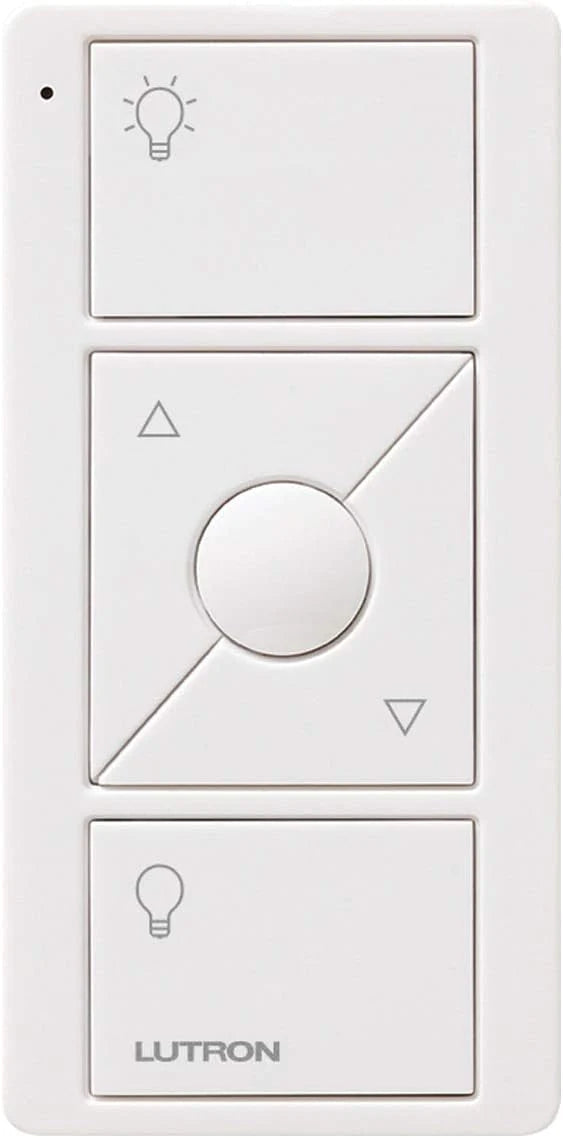 Package: Caseta Plug-In Lamp Dimmer, Pico Wireless 3-Button Remote Control, and Smart Bridge with HomeKit Technology (White) | P-BDG-PKG1P-C