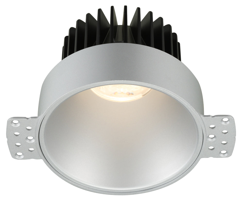 4" Round Deep Regressed LED 15W Open Plenum