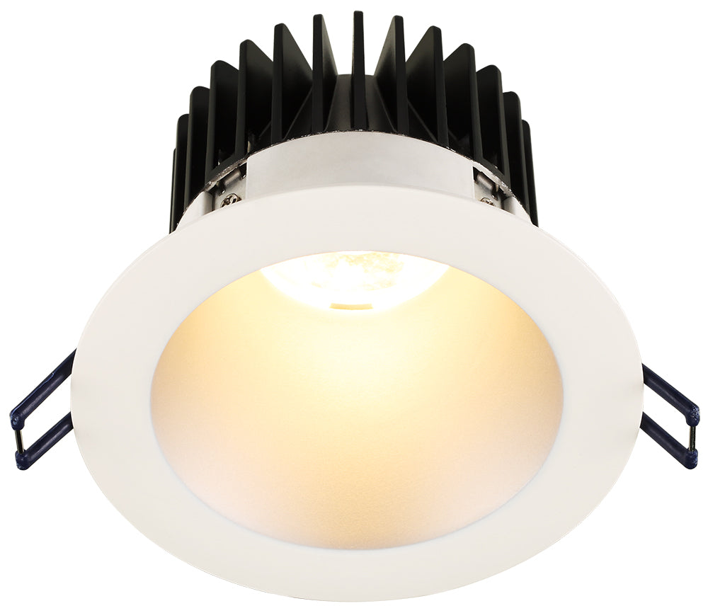 4" Round Deep Regressed LED 15W Open Plenum