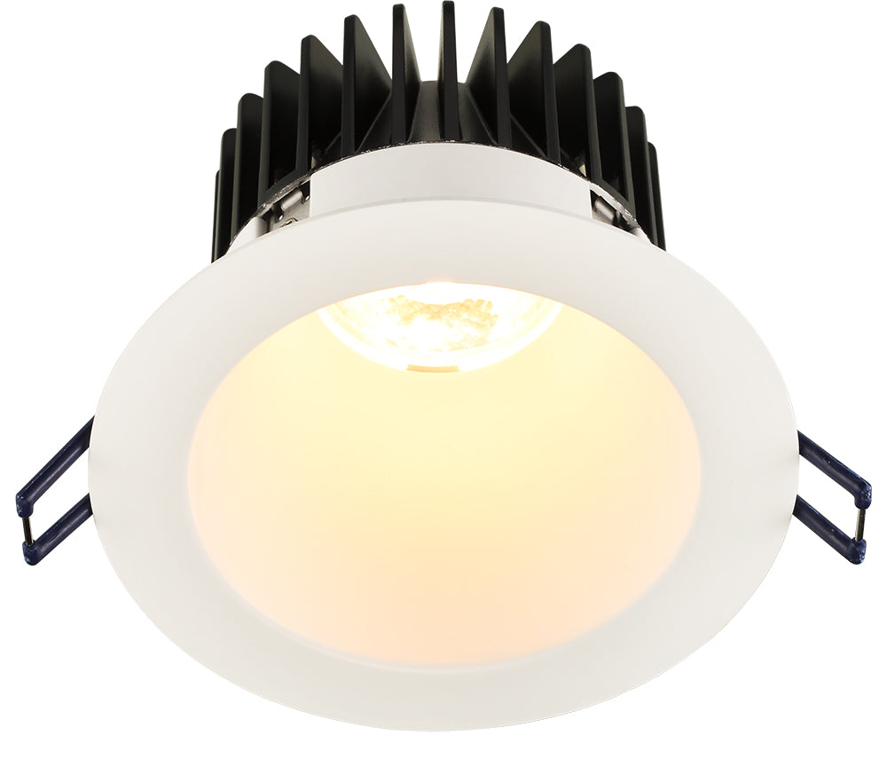 4" Round Deep Regressed LED 15W Open Plenum