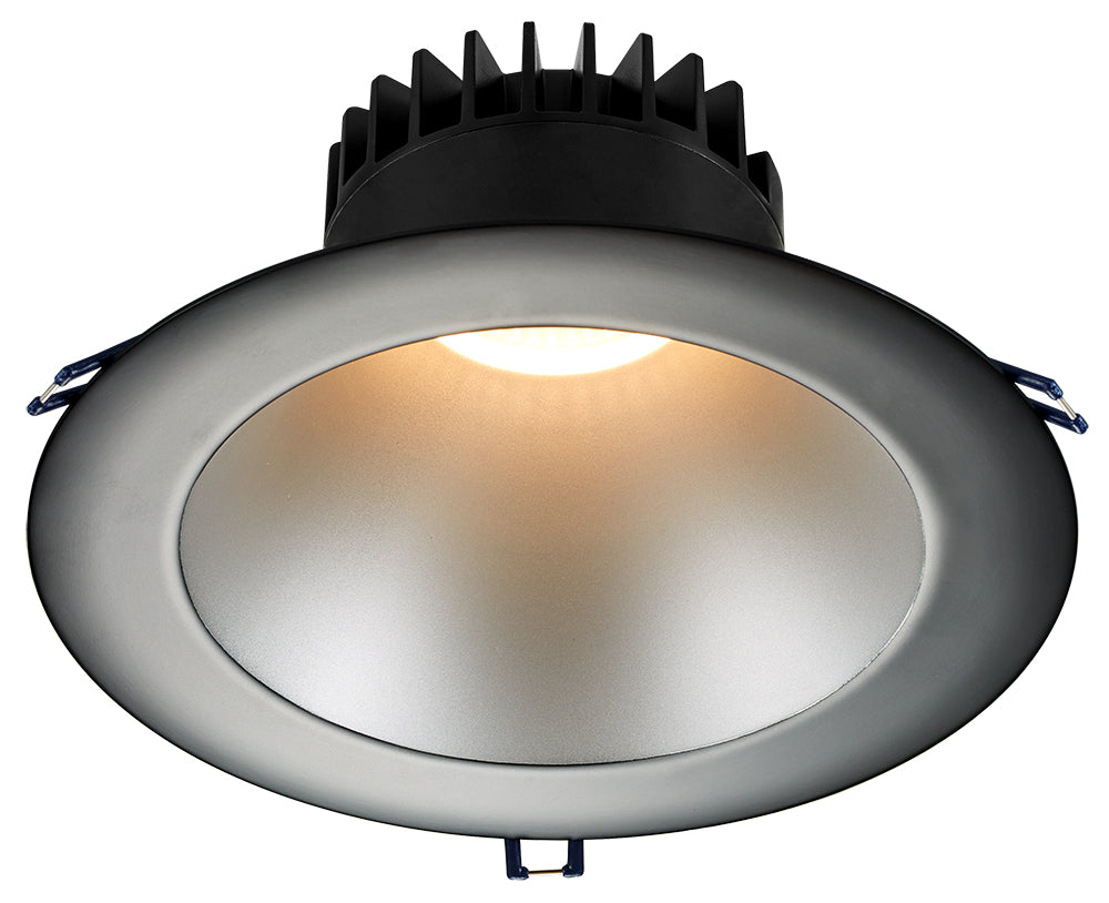 8" Round Deep Regressed 18W / 30W 38° CRI 90+ Plenum Rated Wet Type IC Air-Tight Energy Star & T24