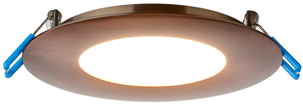 4" Super Thin Round Ultimate 13.5W 120V 110° CRI 90+ Wet Type IC Air-Tight Energy Star (except DTW)